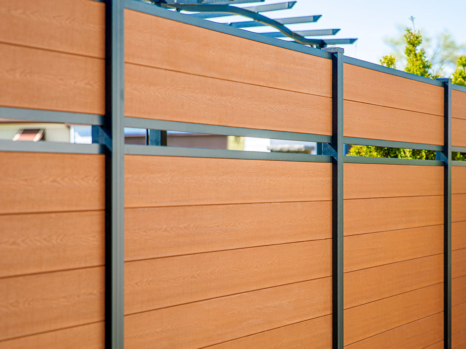 Composite fence  Norfolk County Rhode Island
